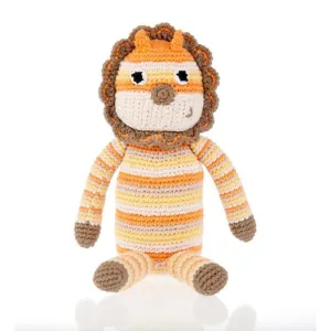 Organic Lion Rattle