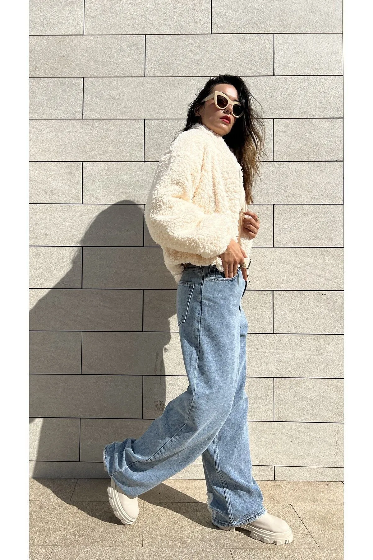 Oversized Plush Coat