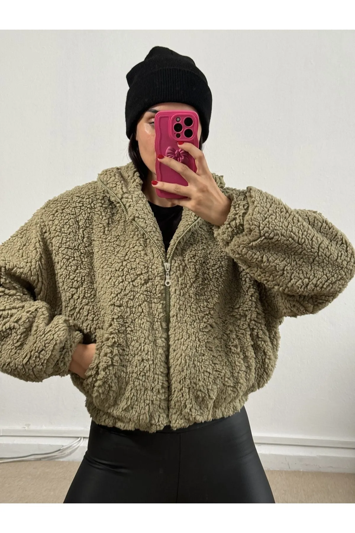 Oversized Plush Coat