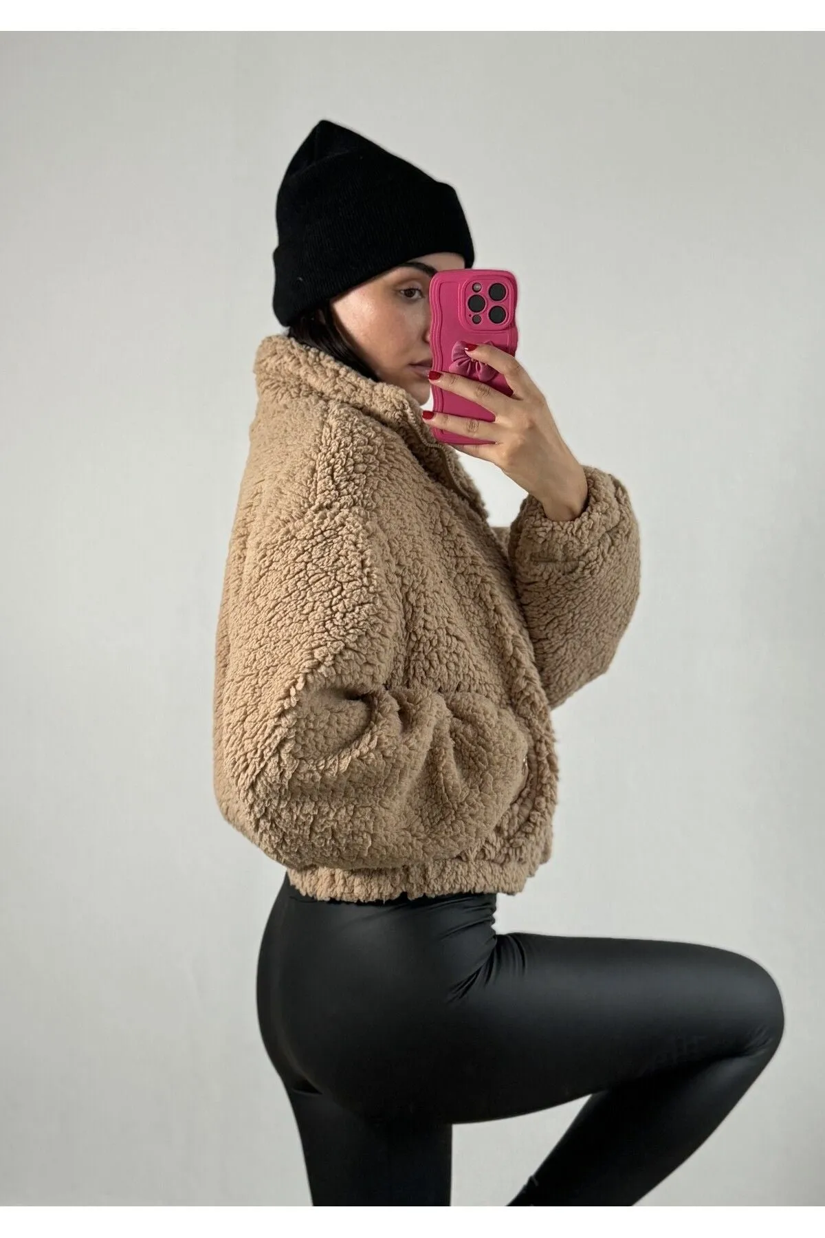 Oversized Plush Coat