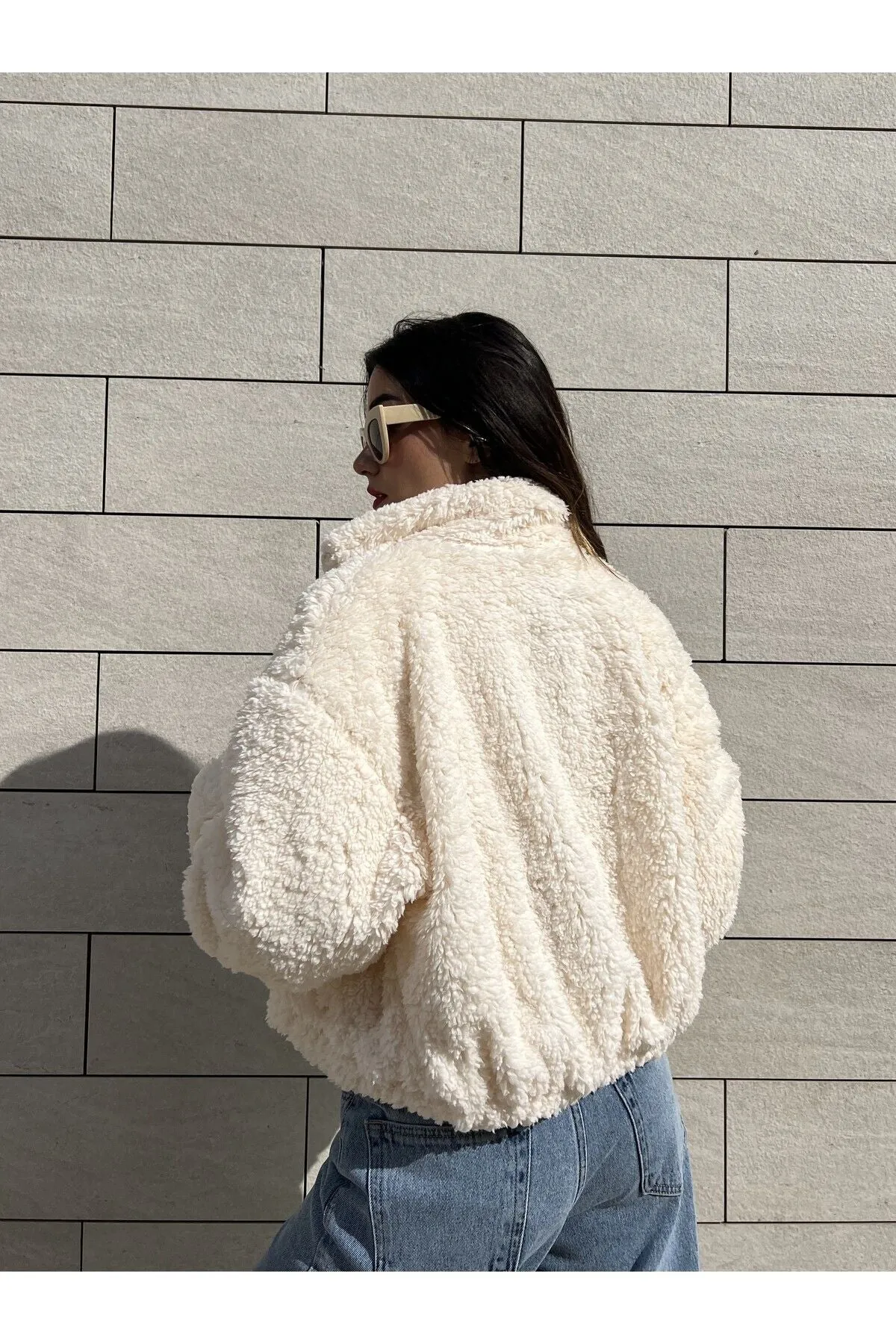 Oversized Plush Coat