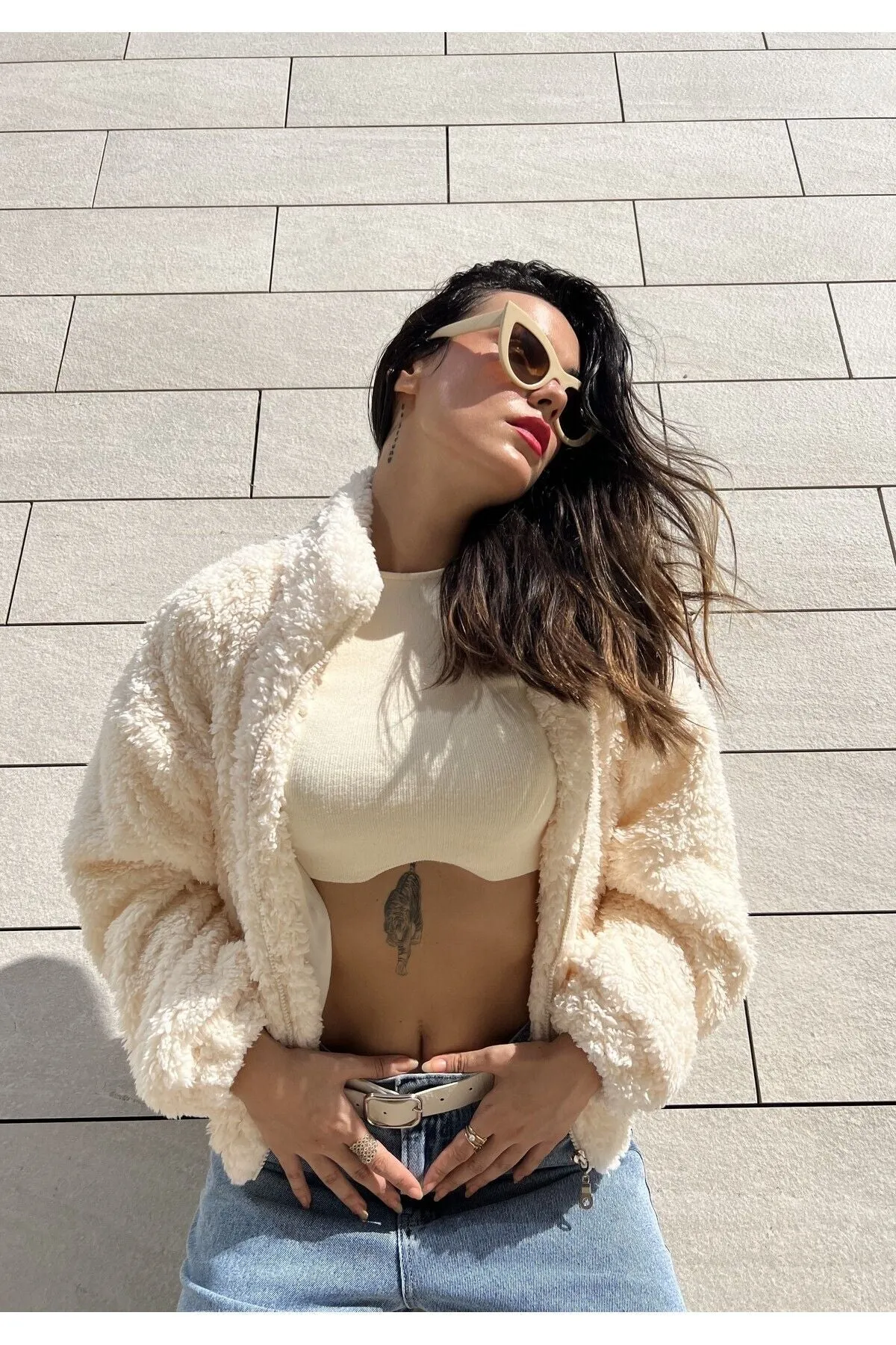 Oversized Plush Coat