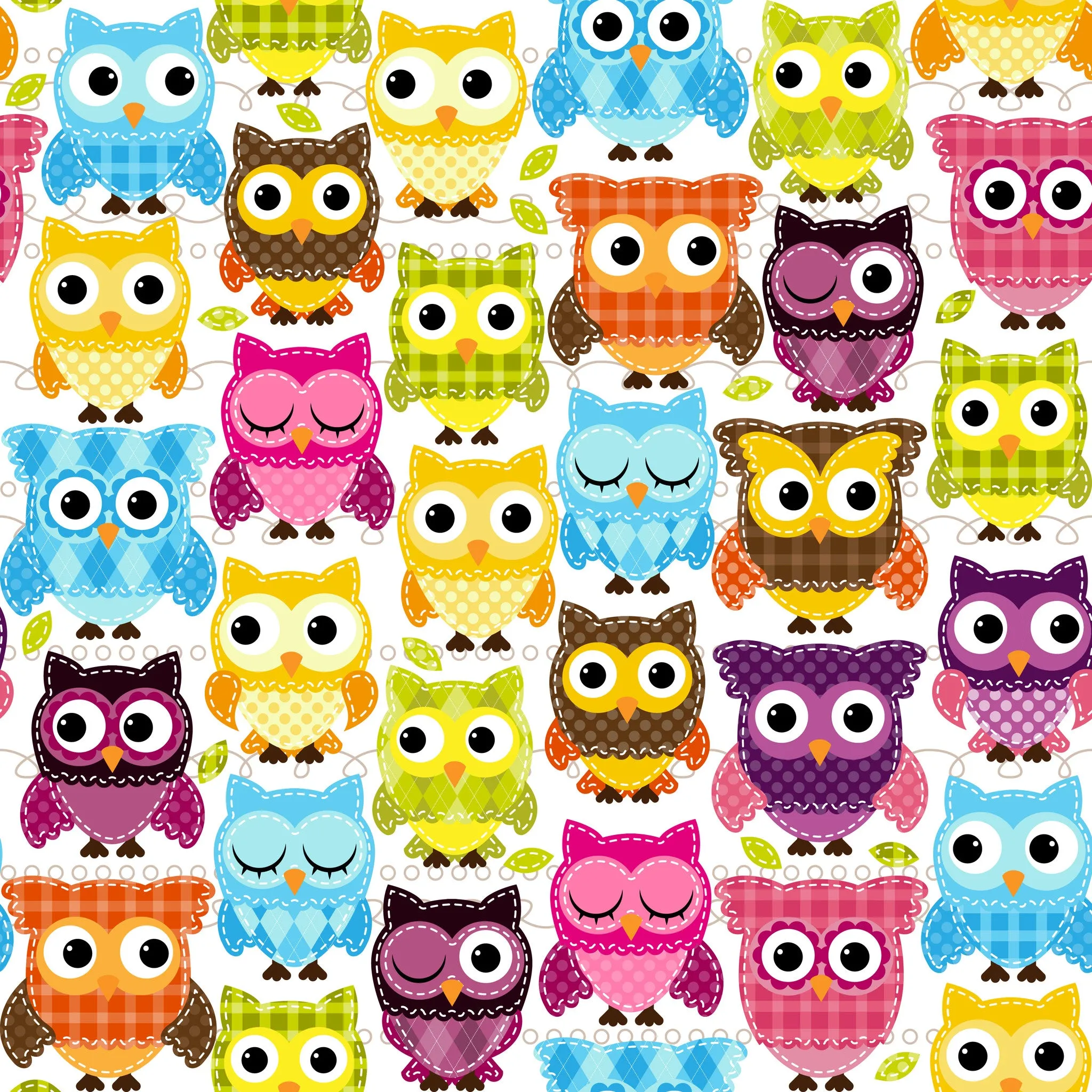 Owl Paper Vectors Printed Vinyl Sheet
