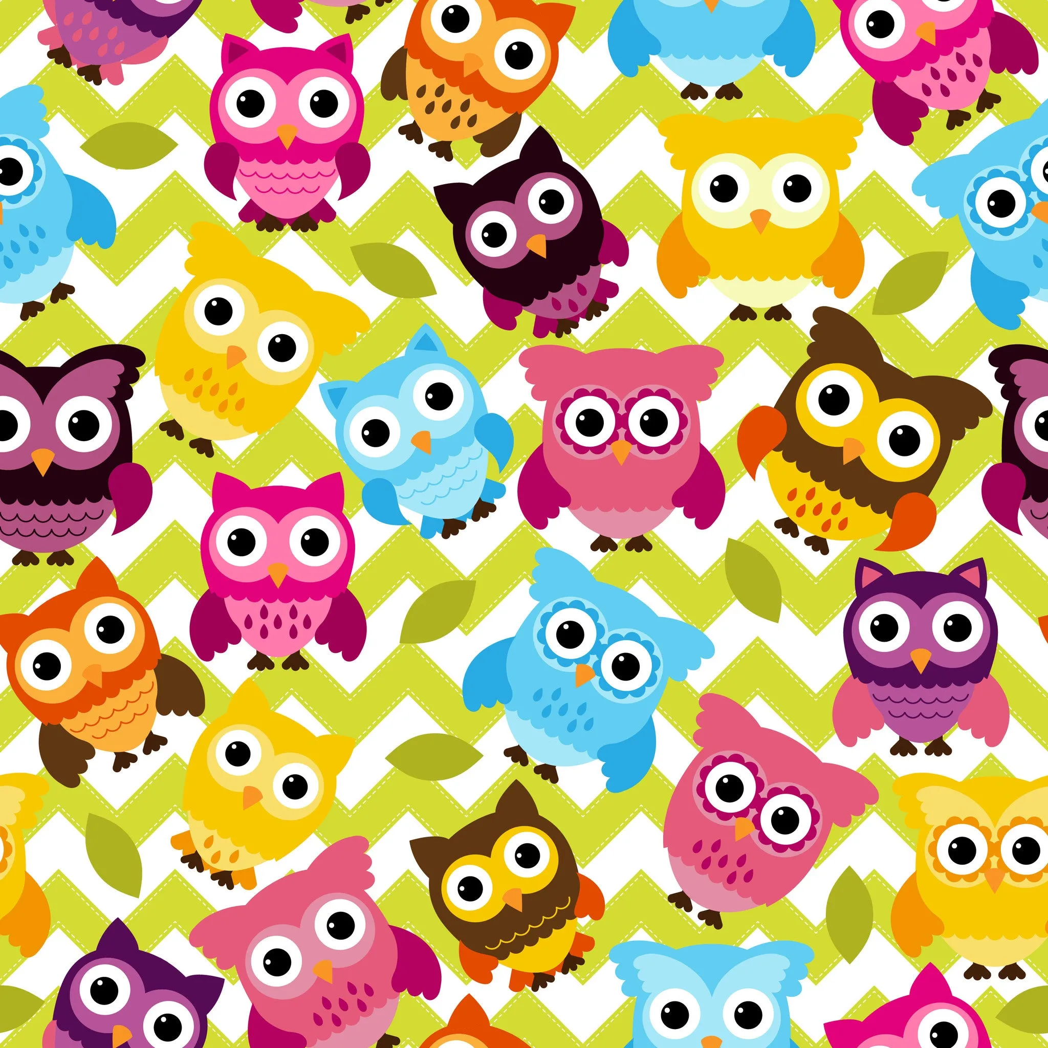Owl Paper Vectors Printed Vinyl Sheet