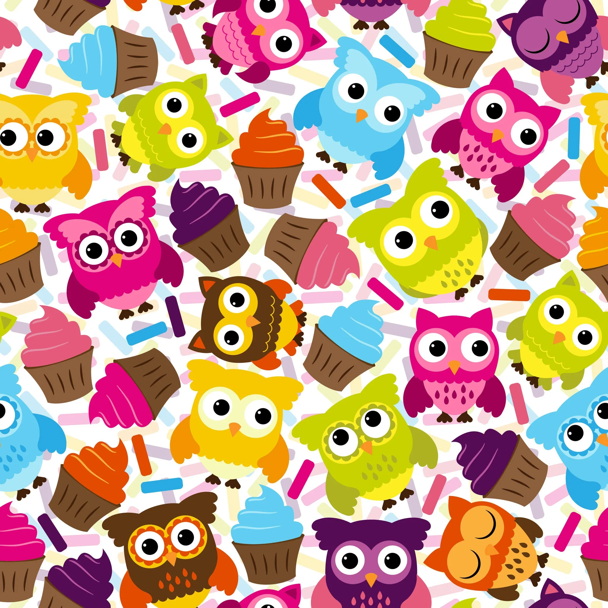 Owl Paper Vectors Printed Vinyl Sheet
