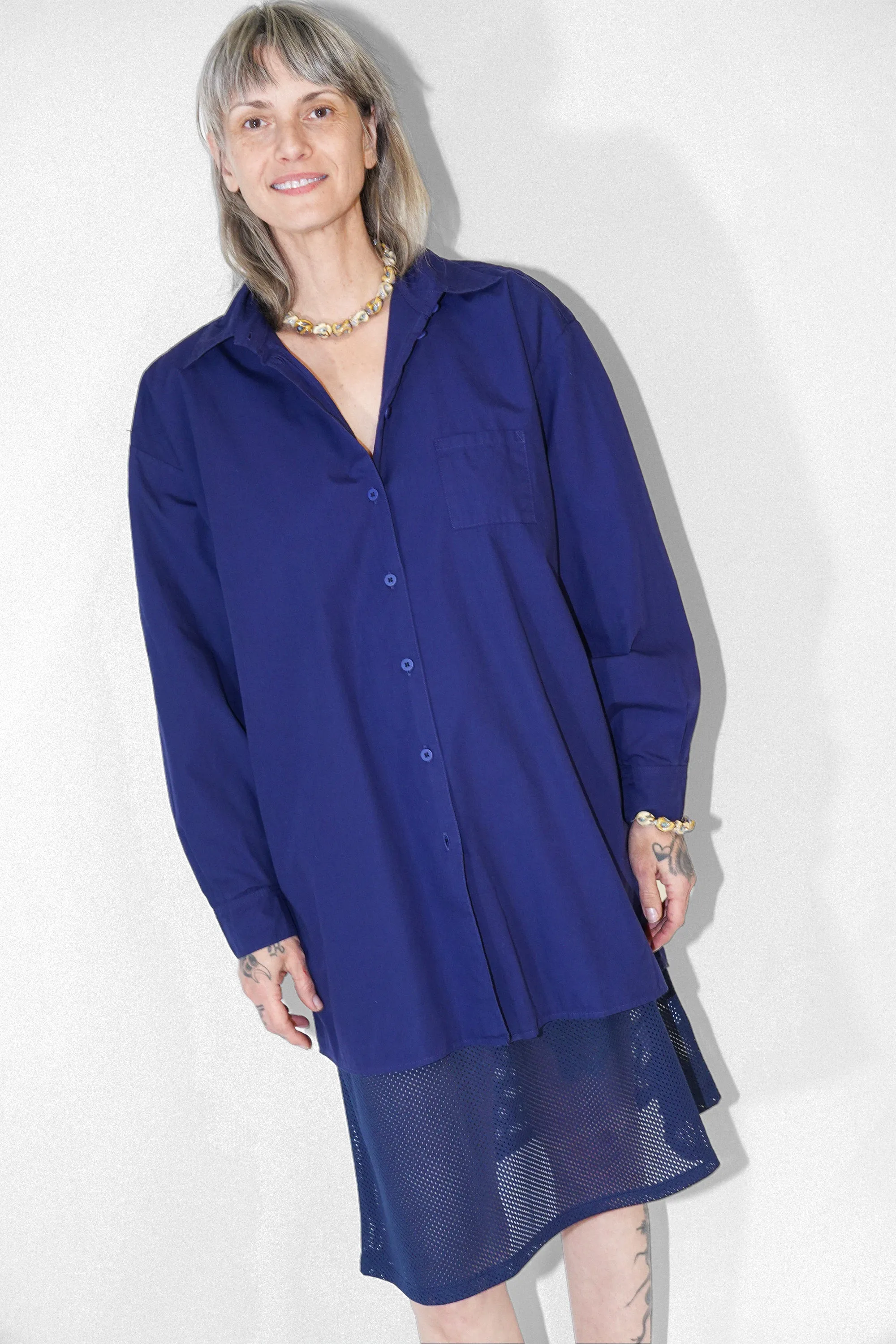 Painter Shirt in Bill Cunningham Blue