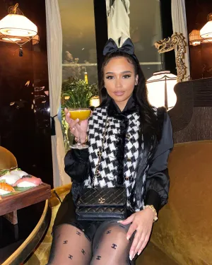 Paris Houndstooth Look