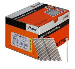 Paslode Angled Brad Nails (IM65A) 32mm X 2000Pk Galvanised Incl. Fuel Cells