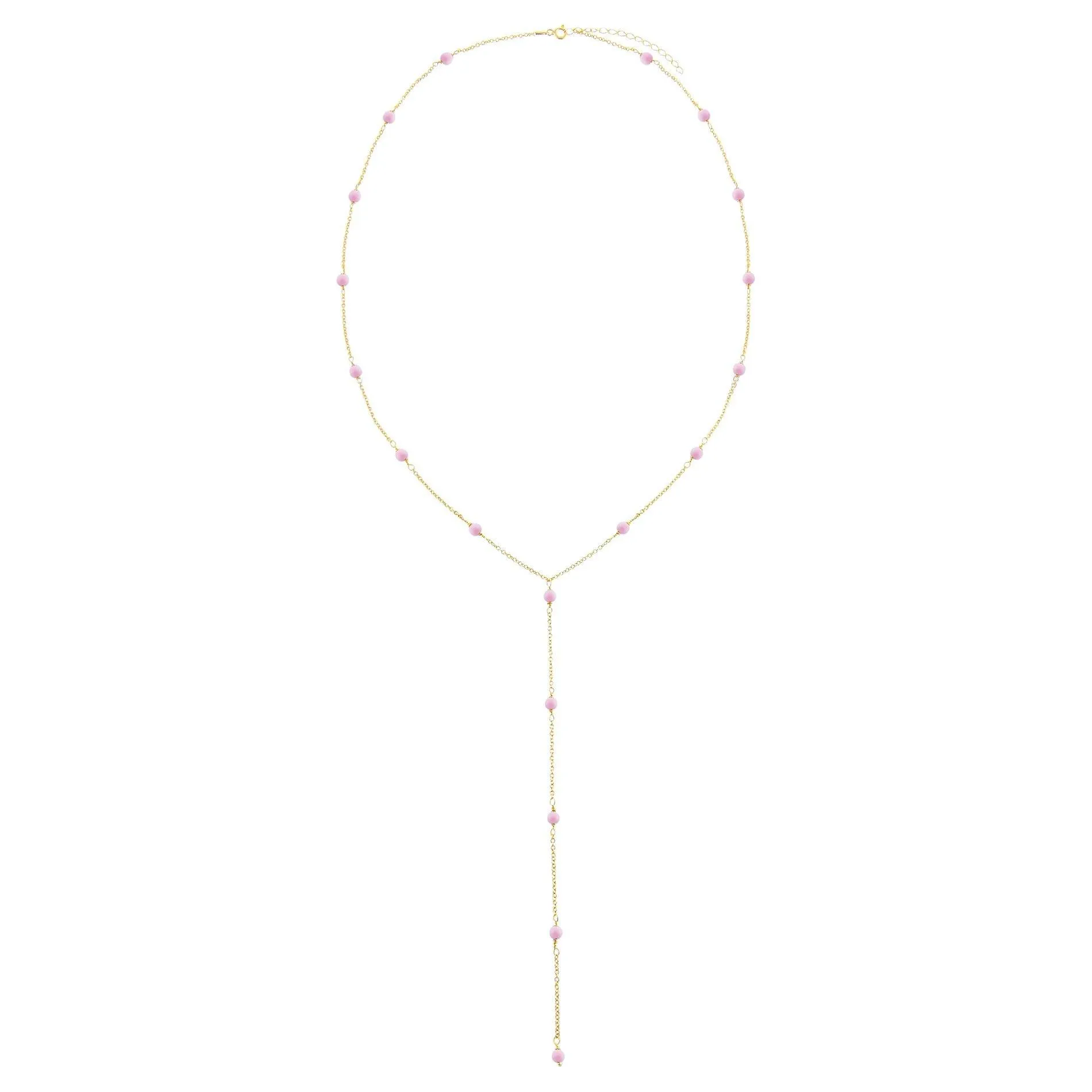 Pastel Pearl Lariat