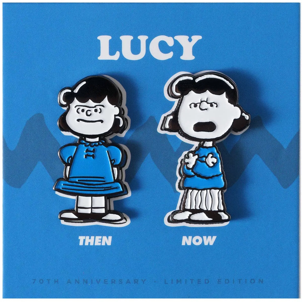 Peanuts Then and Now - Lucy Pin Set