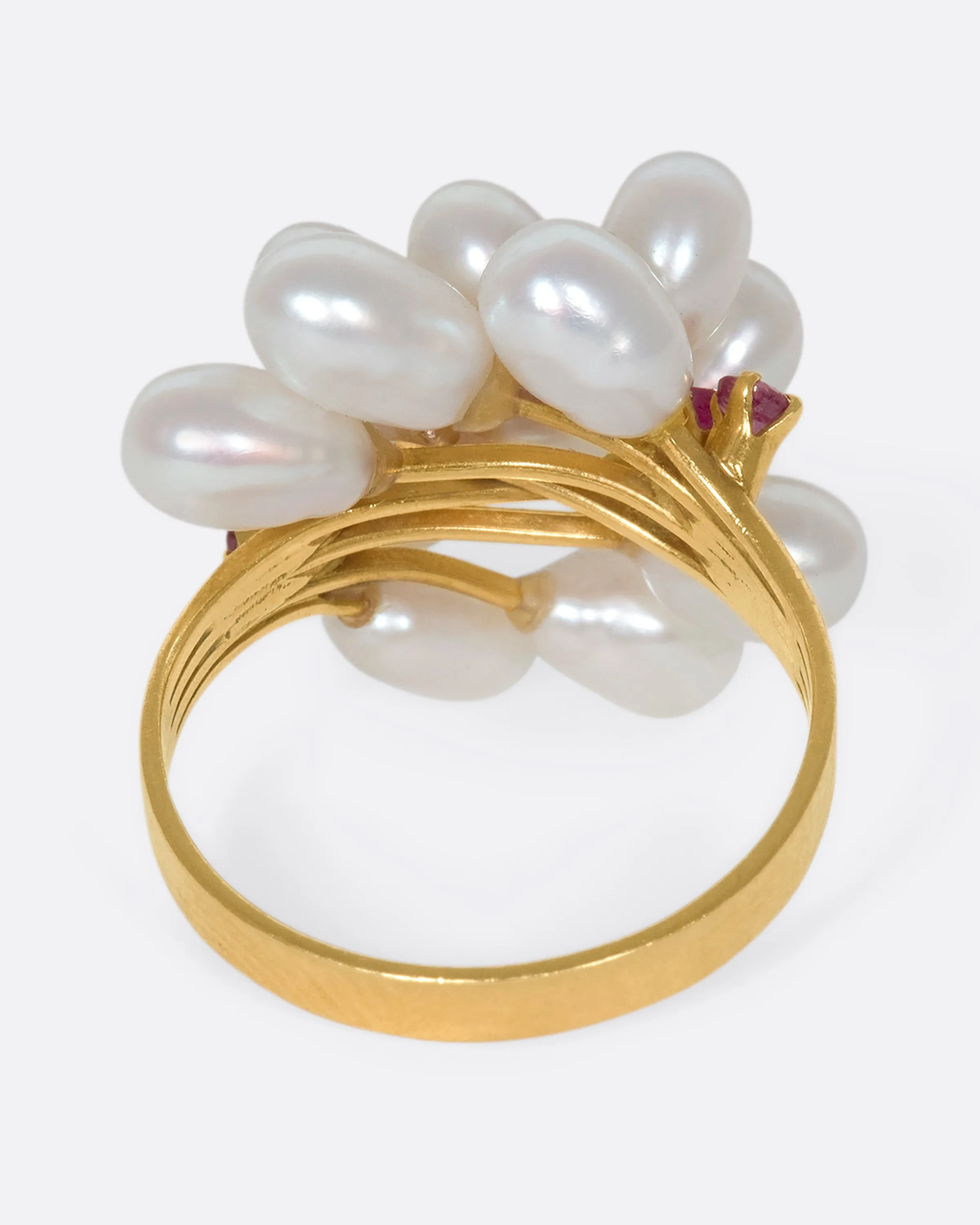 Pearl Pussy Willow Ring