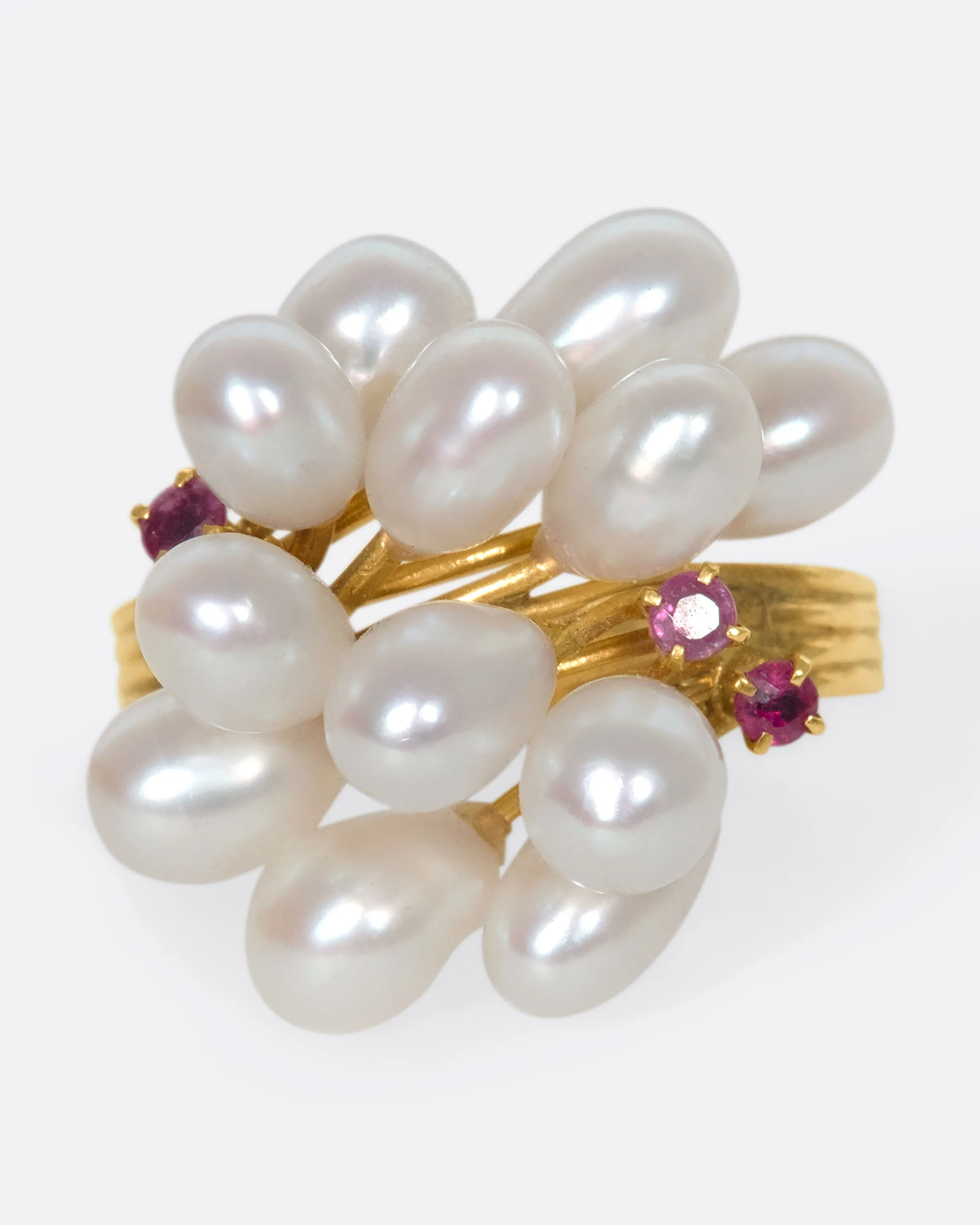 Pearl Pussy Willow Ring