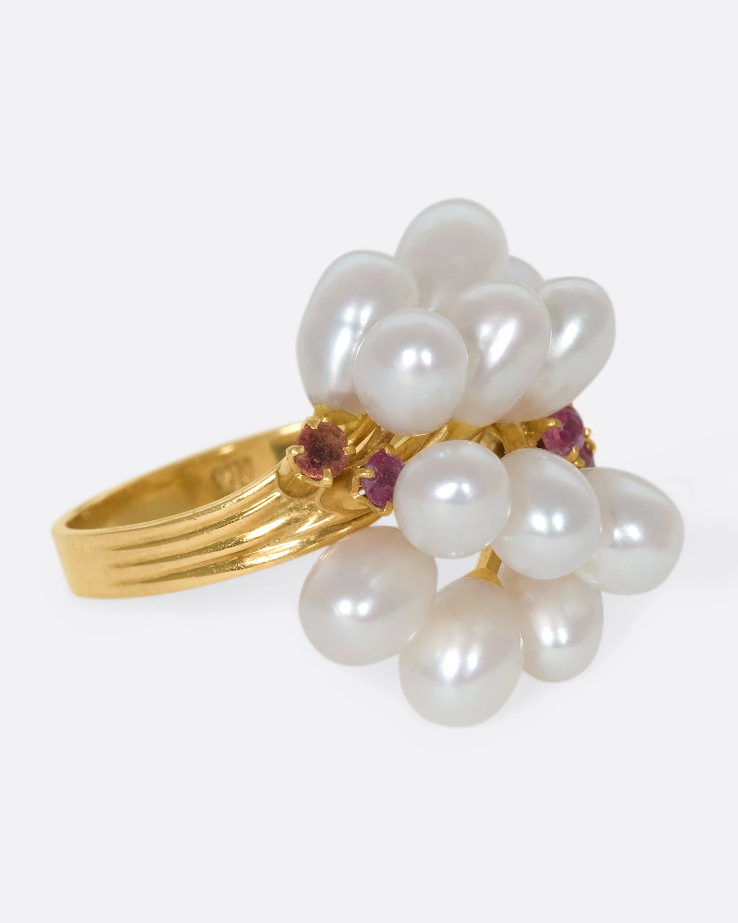 Pearl Pussy Willow Ring