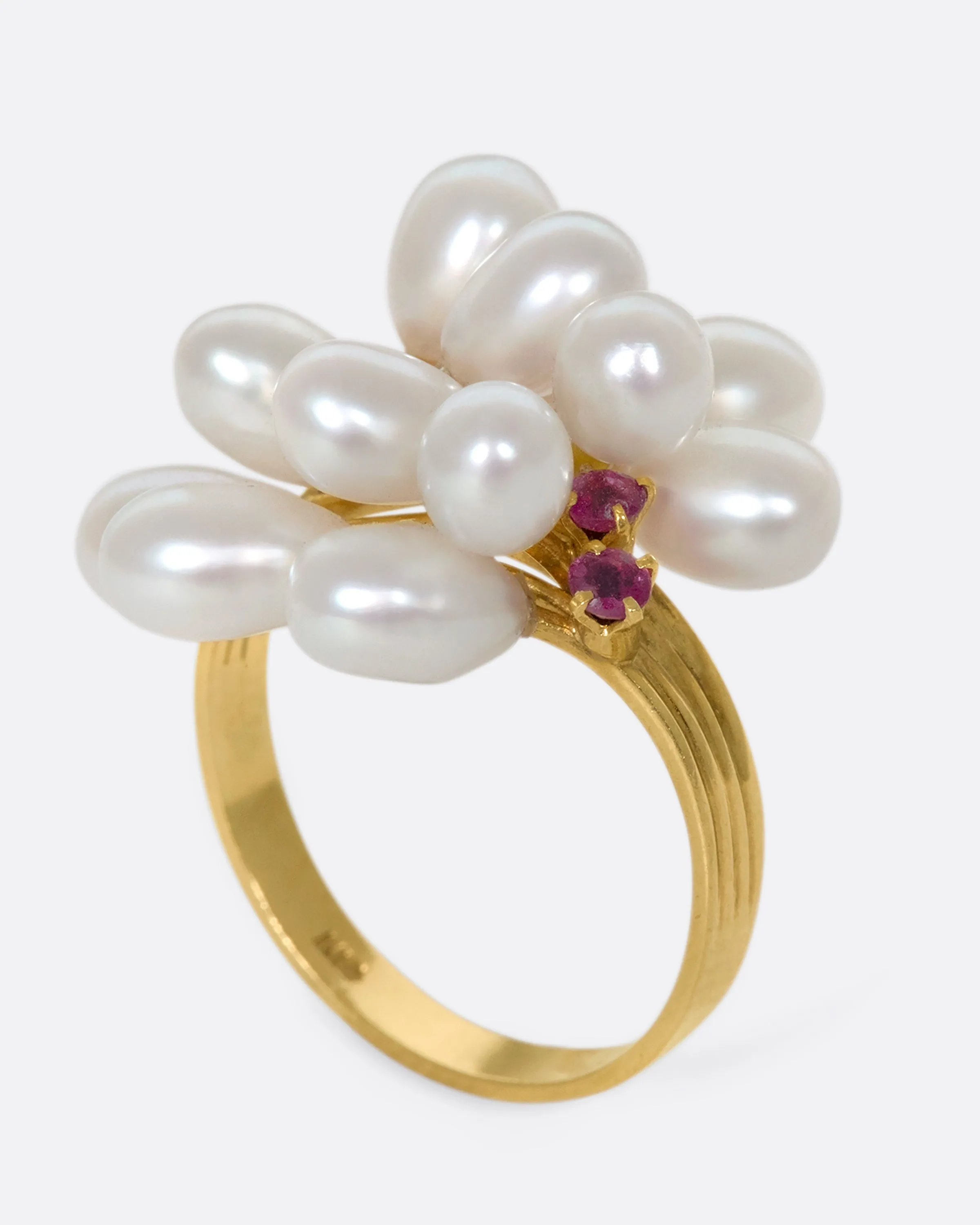Pearl Pussy Willow Ring