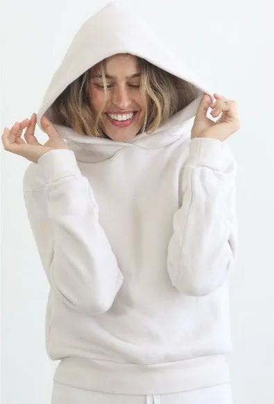 Perfect White Tee Heart Hoodie