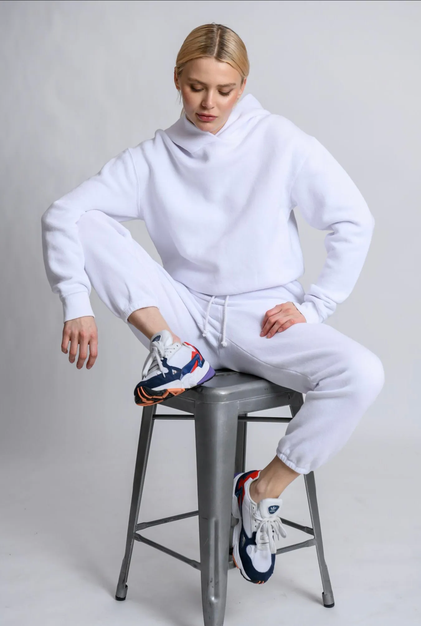 Perfect White Tee Heart Hoodie