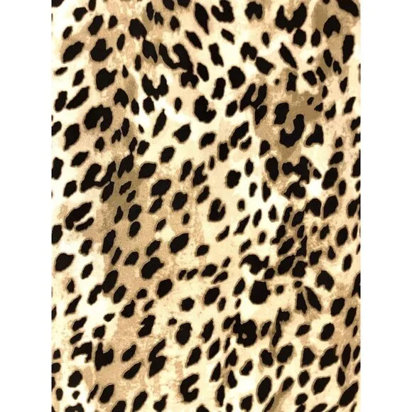 Philosophy Animal Print Pencil Skirt Above Knee Fitted SZ 8 NWT