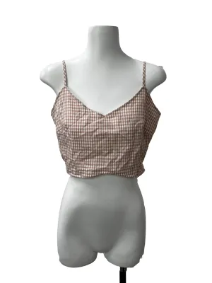 Pink Checkered Cami