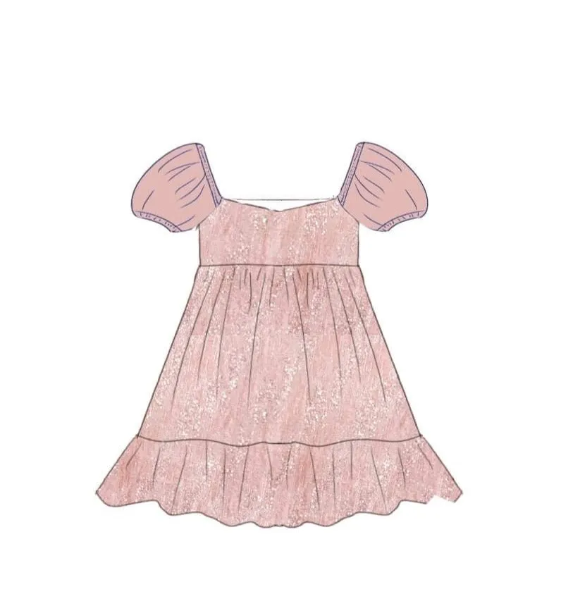 Pink Velvet Celebration Dress