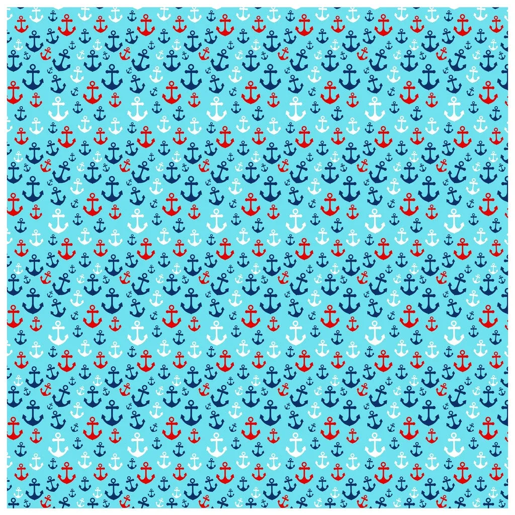 Pirate Nautical Boys Adhesive Vinyl Sheet