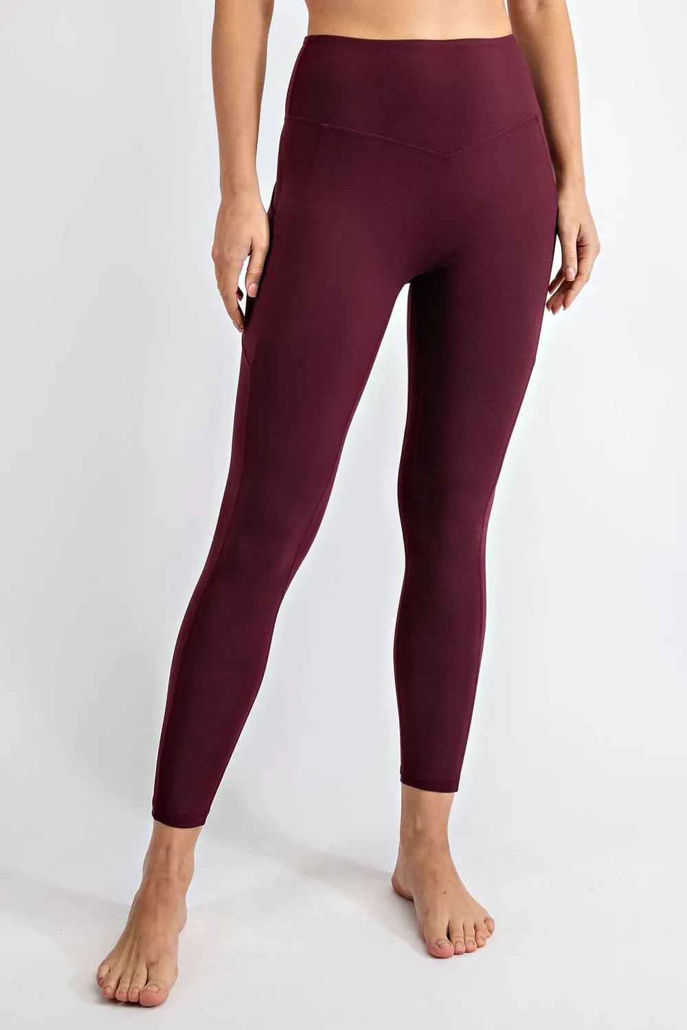 Plus Size "No Crotch Seam" Butter Pocket Leggings