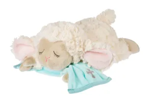 Plush Loving Lamb with Blue Blankie 11"