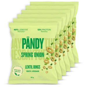 Pändy Chips Spring Onion - 6x50g.
