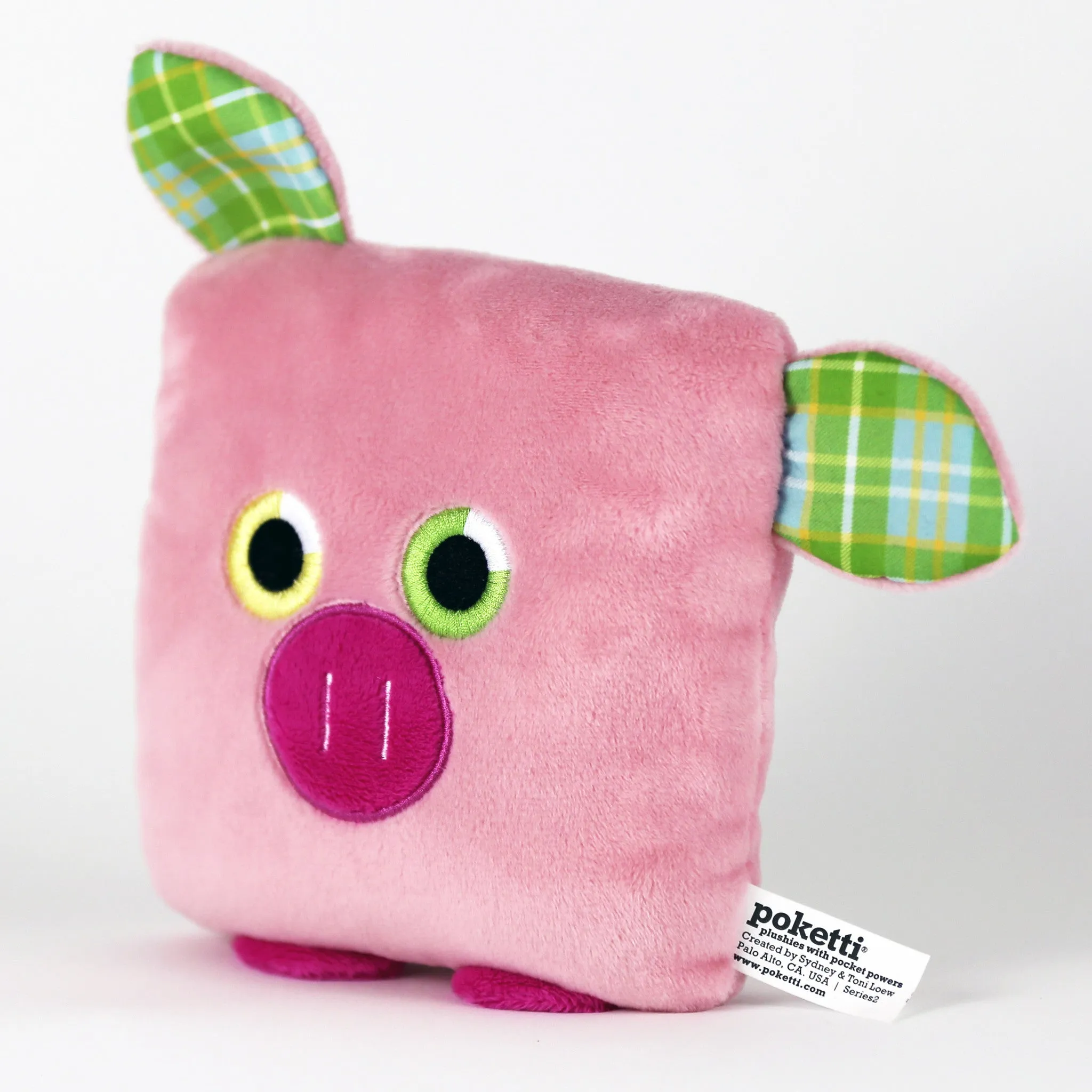 Poketti Plushies Series2 Flynn the Pig