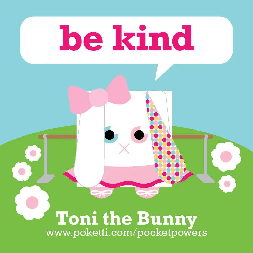 Poketti Plushies Series2 Toni the Bunny