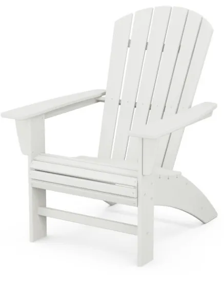 POLYWOOD Nautical Curveback Adirondack Chair