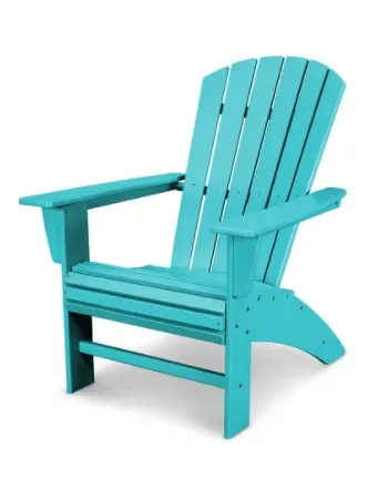 POLYWOOD Nautical Curveback Adirondack Chair