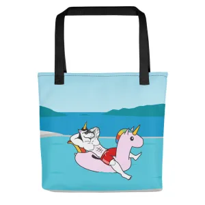Pool Day Tote Bag by #unicorntrends
