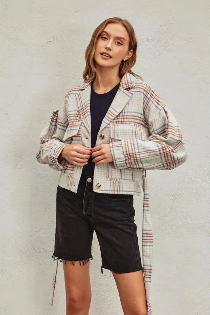 Poppy Belted Shacket