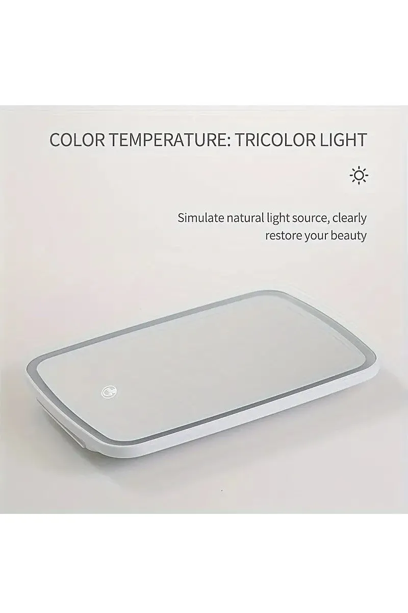 Portable Desktop LED Makeup Vanity Mirror