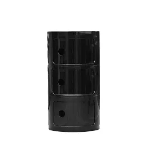 Post box  3 Tier - Black