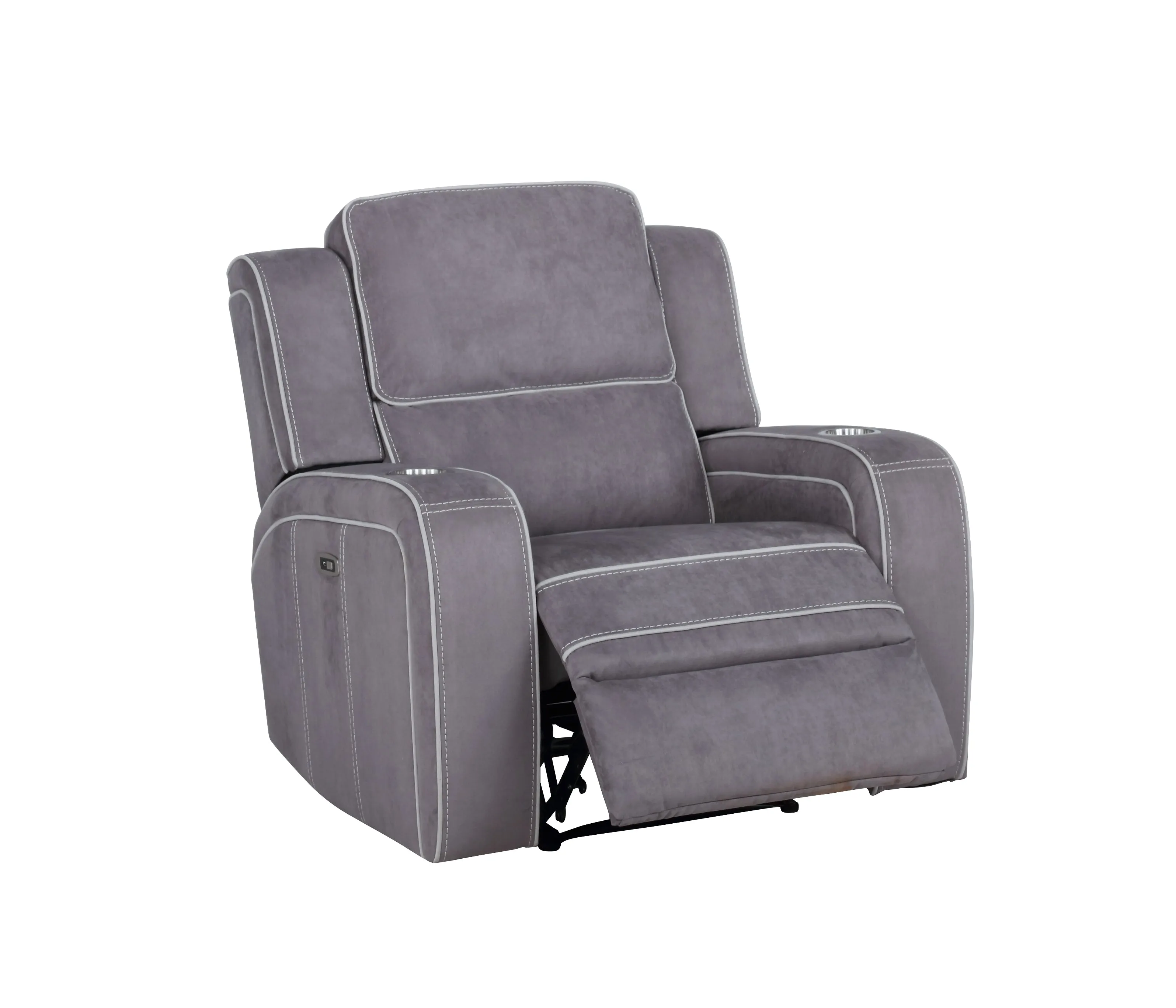 POWER RECLINER Dark & Light Grey