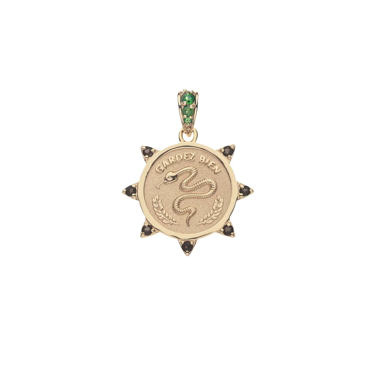 Protect Petite Embellished Pendant