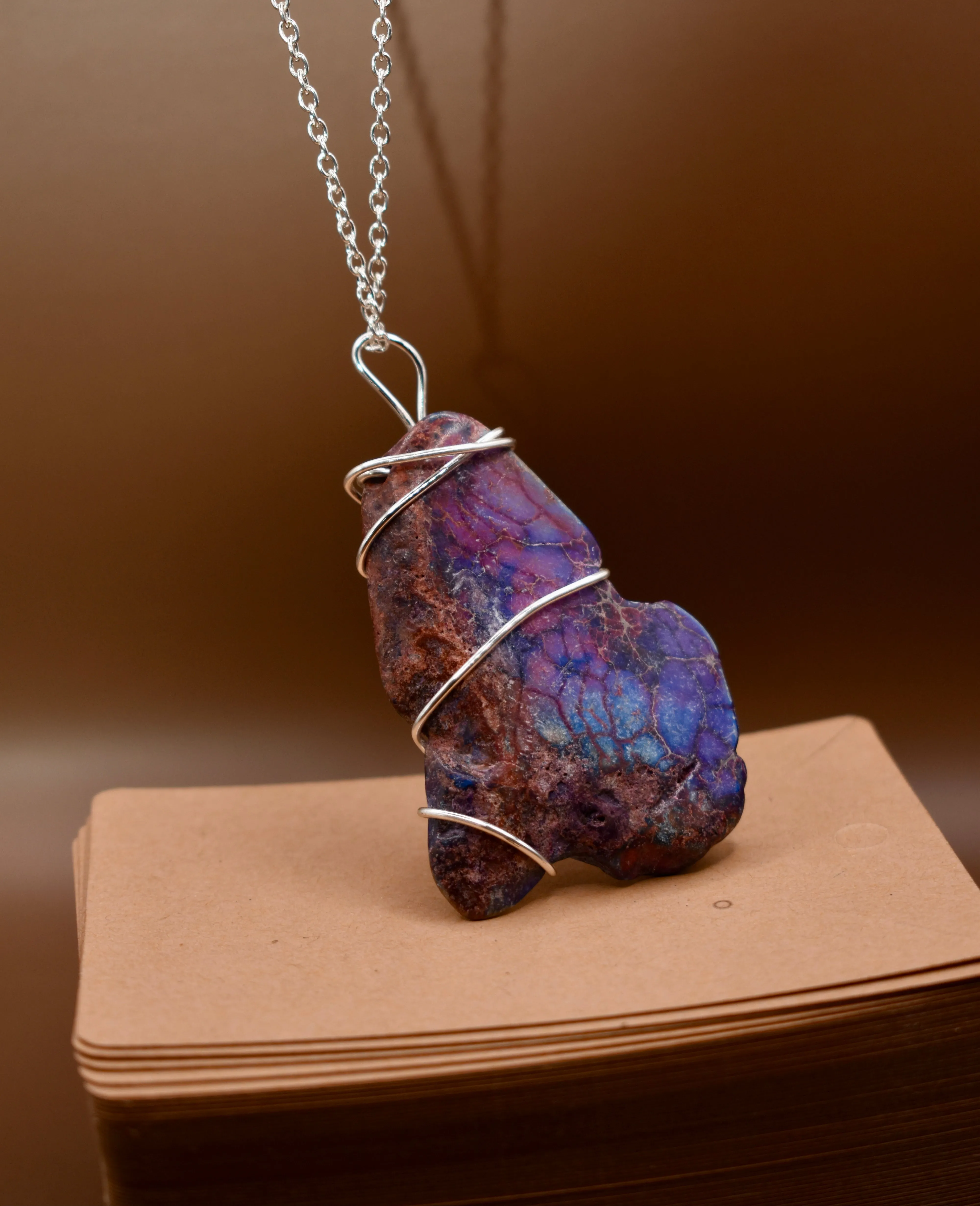 Purple Jasper Necklace