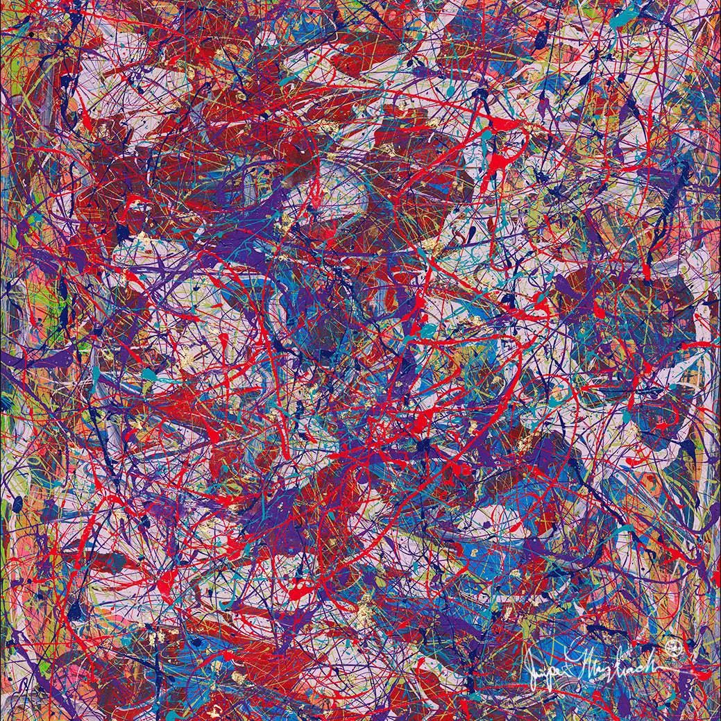 Quantum Storm  (Embellished-Hand Signed by the Artist)