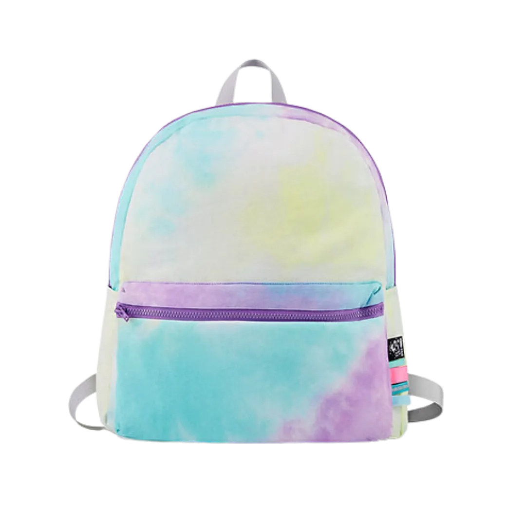 Rainbow Tie dye Big Backpack