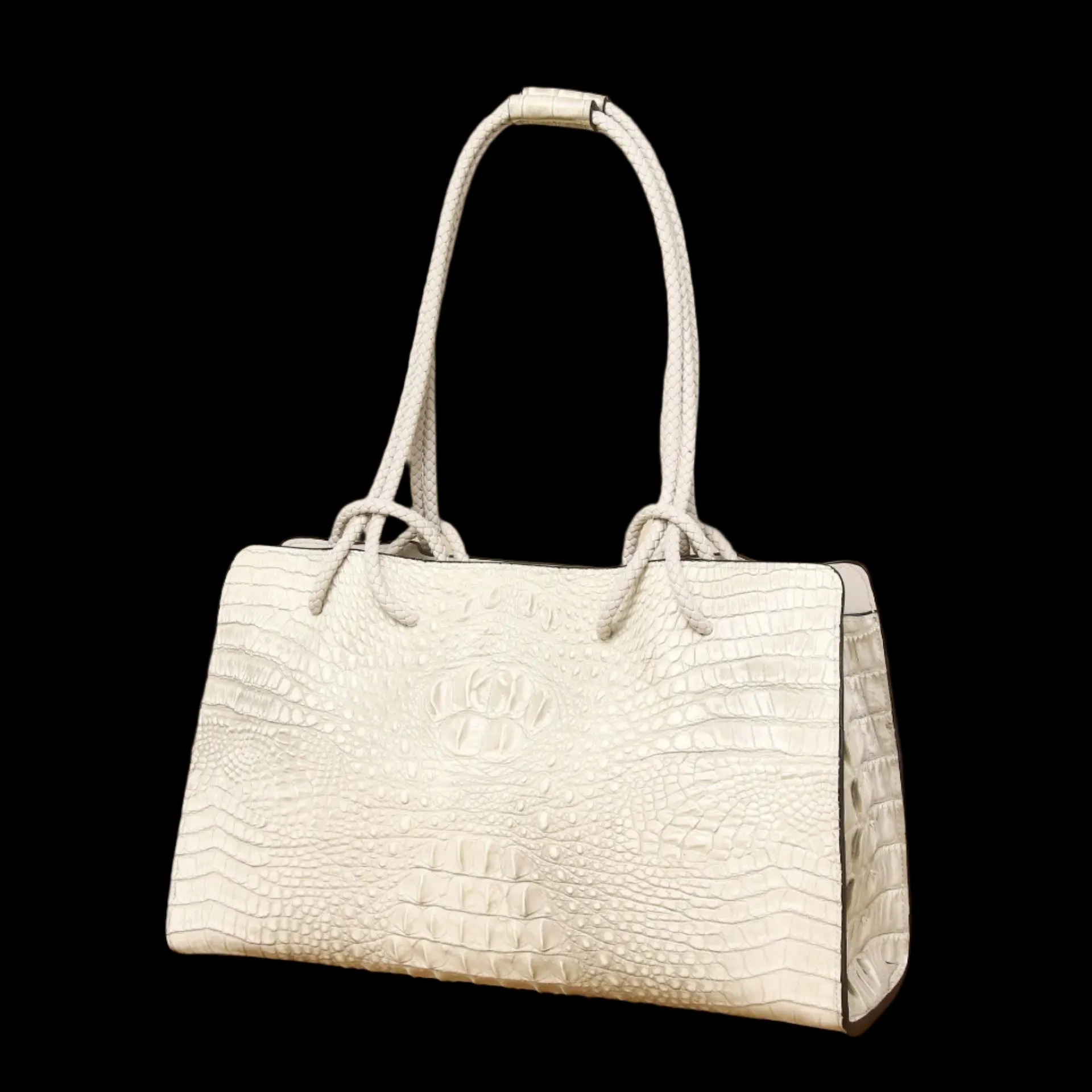 Red Crocodile Genuine Leather Handbags