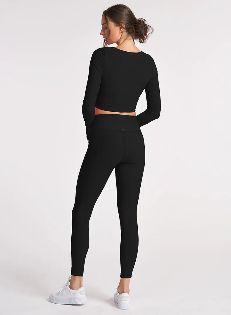 Refine Long Sleeve Bra Top
