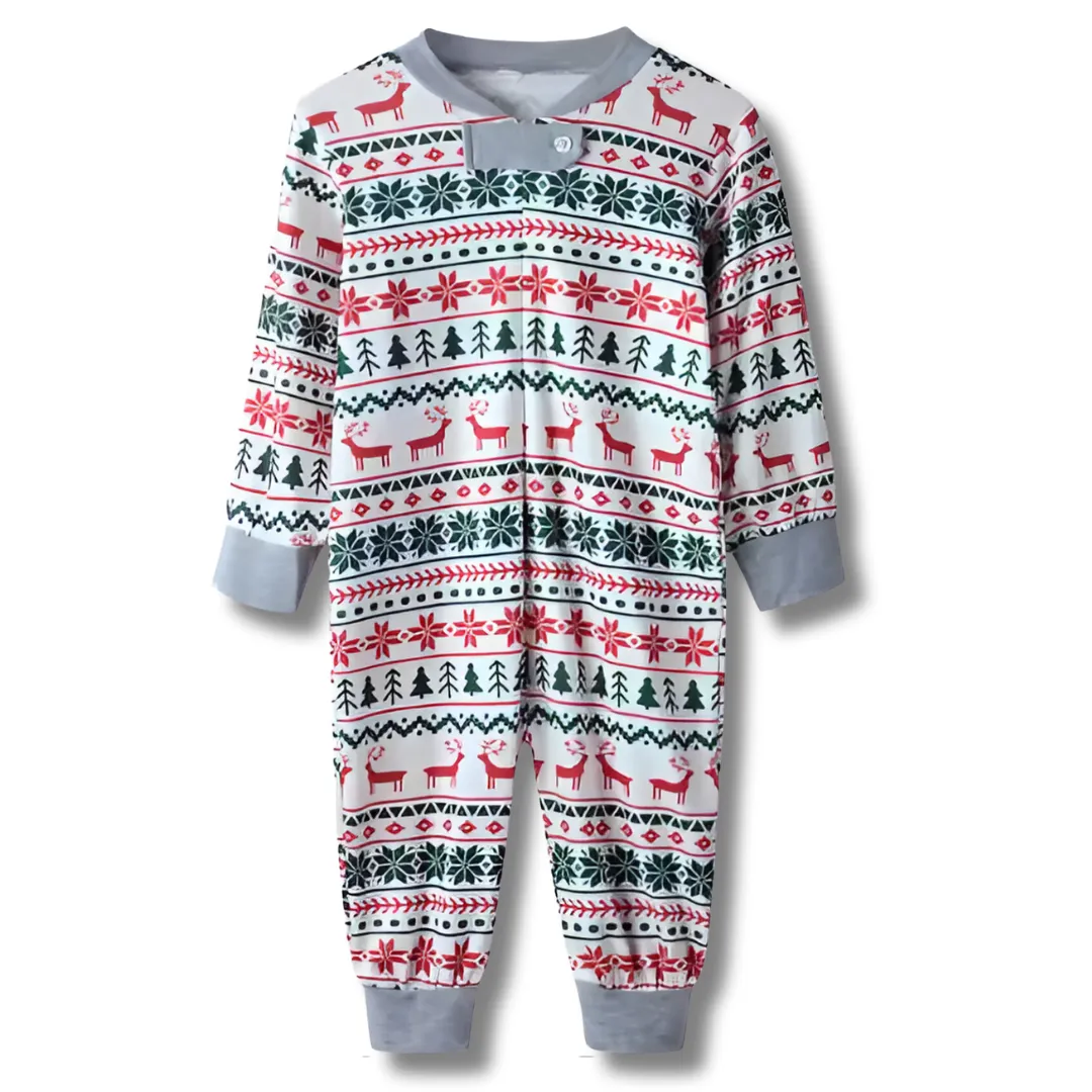 Reindeer Patterned - Family Christmas Pyjamas