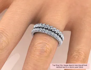 Remy Asymmetrical Diamond Band