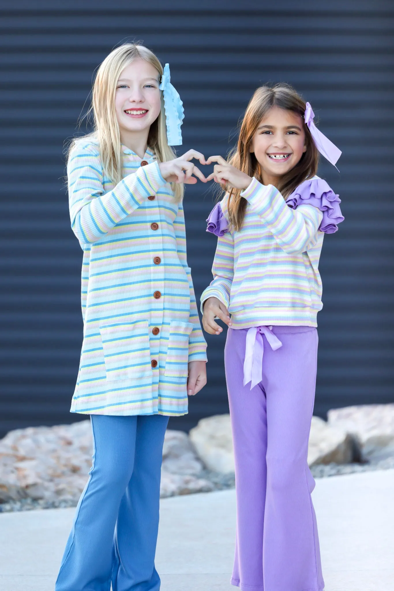 Retro Stripes Cardigan