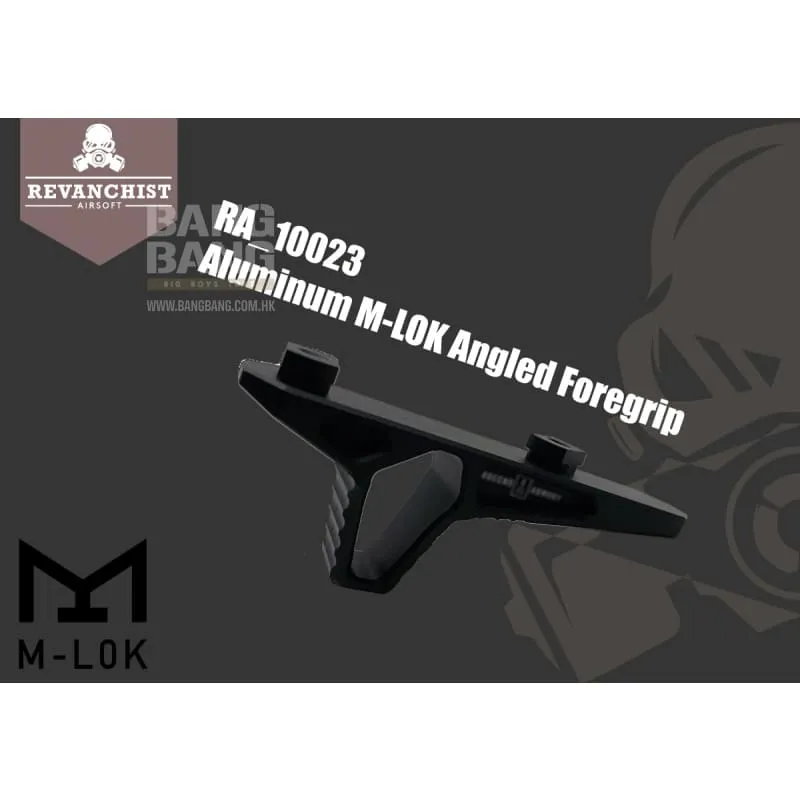 Revanchist Airsoft Aluminum M-LOK Angled Foregrip