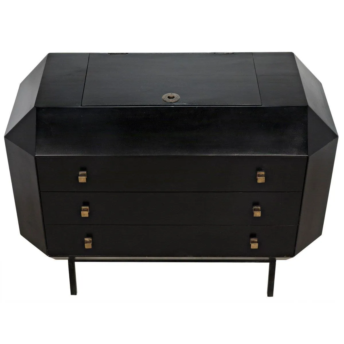 Rhiana Dresser, Hand Rubbed Black