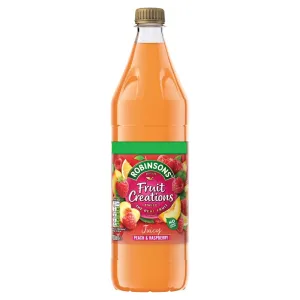 Robinsons Fruit Creations Peach & Raspberry Squash 750ml