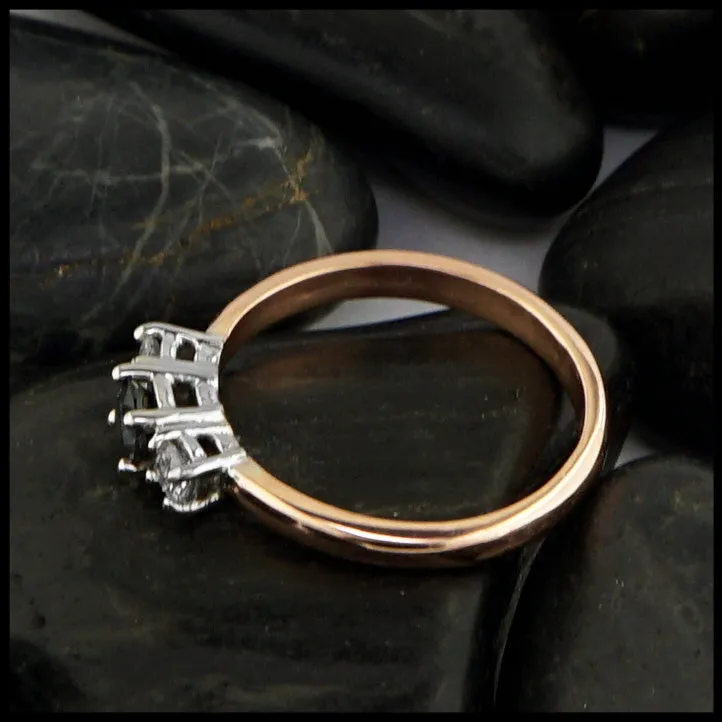Rose Gold Sapphire Ring