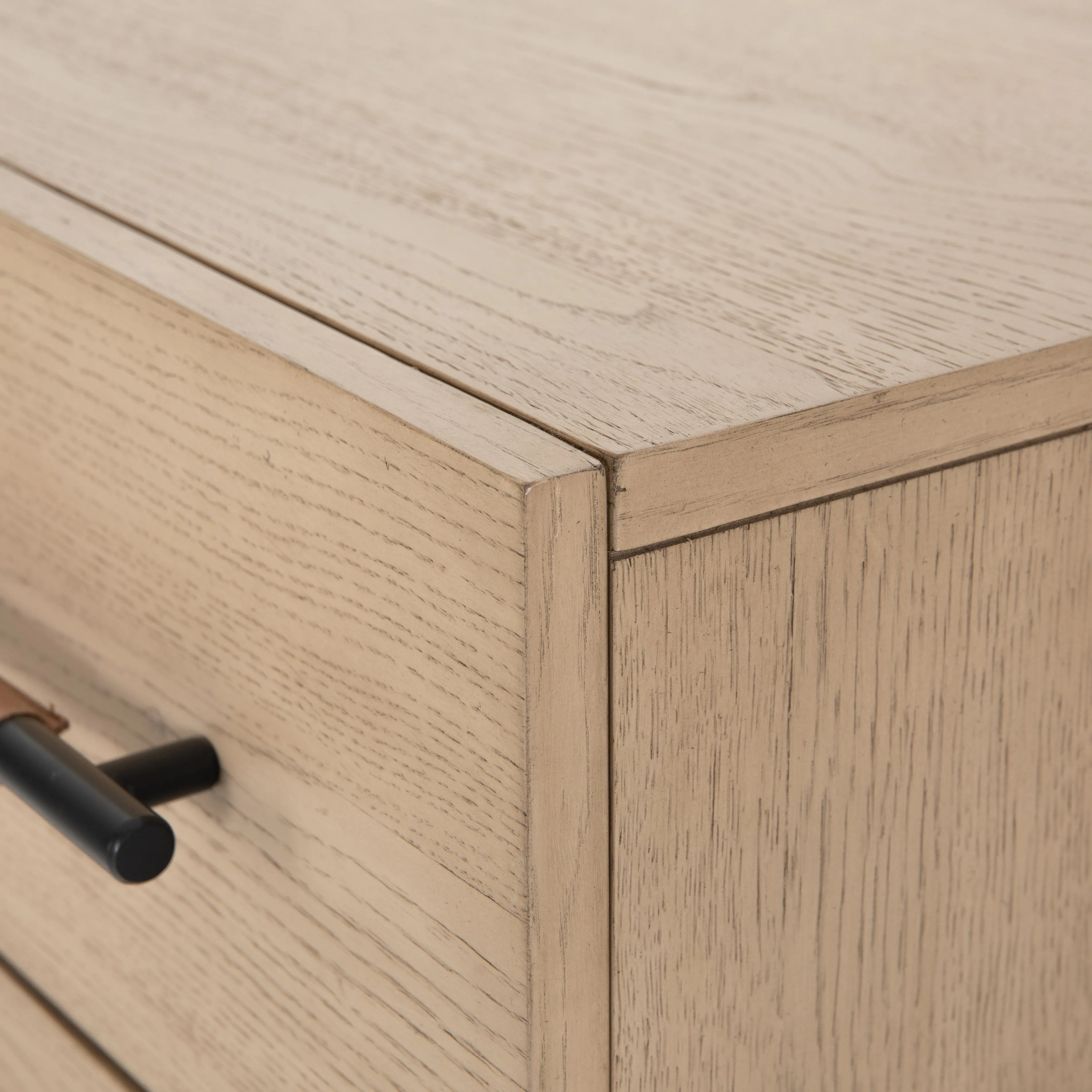 Rosedale 6 Drawer Tall Dresser-Yucca Oak Veneer
